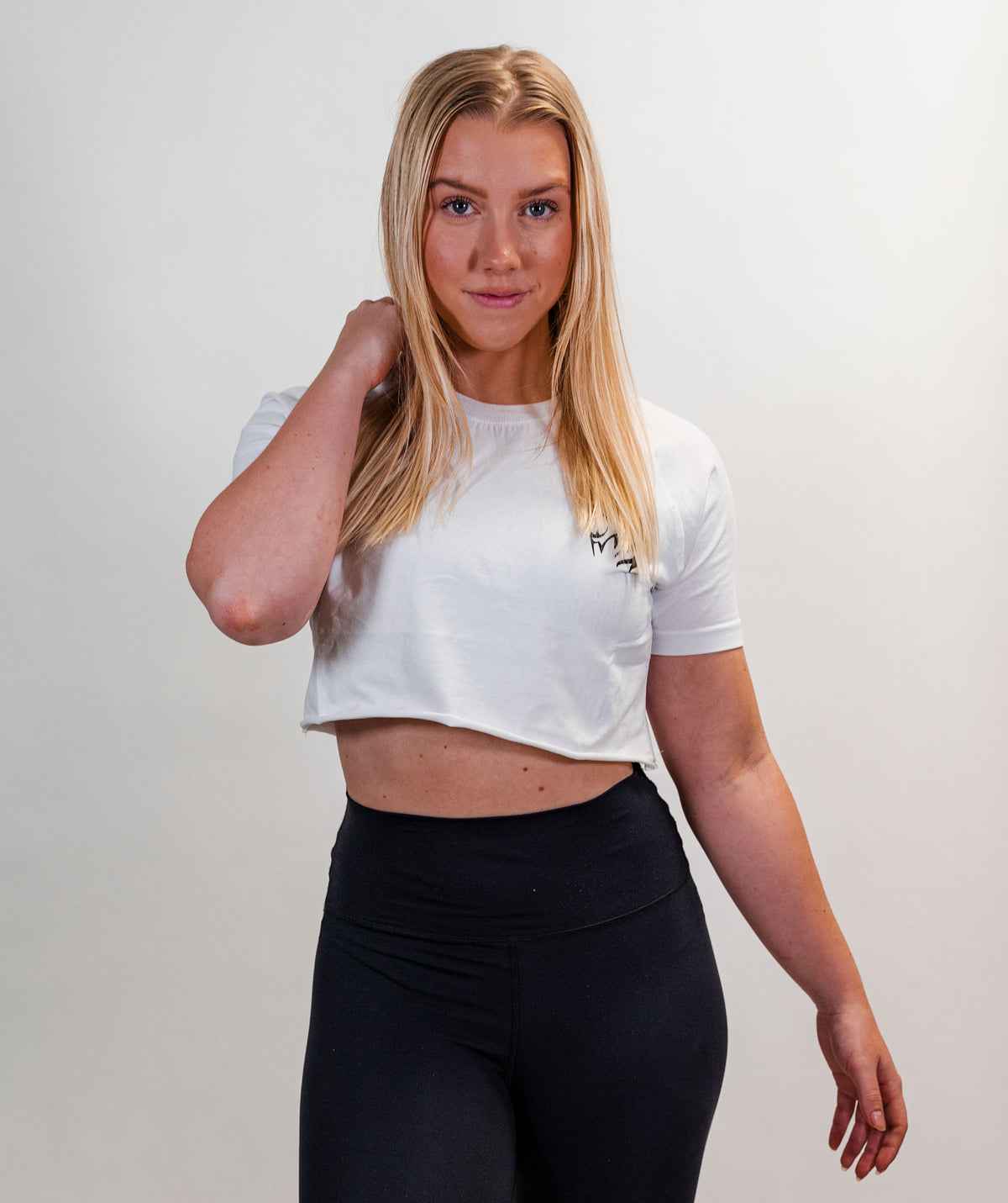 FATALITY Crop Top | Arctic White