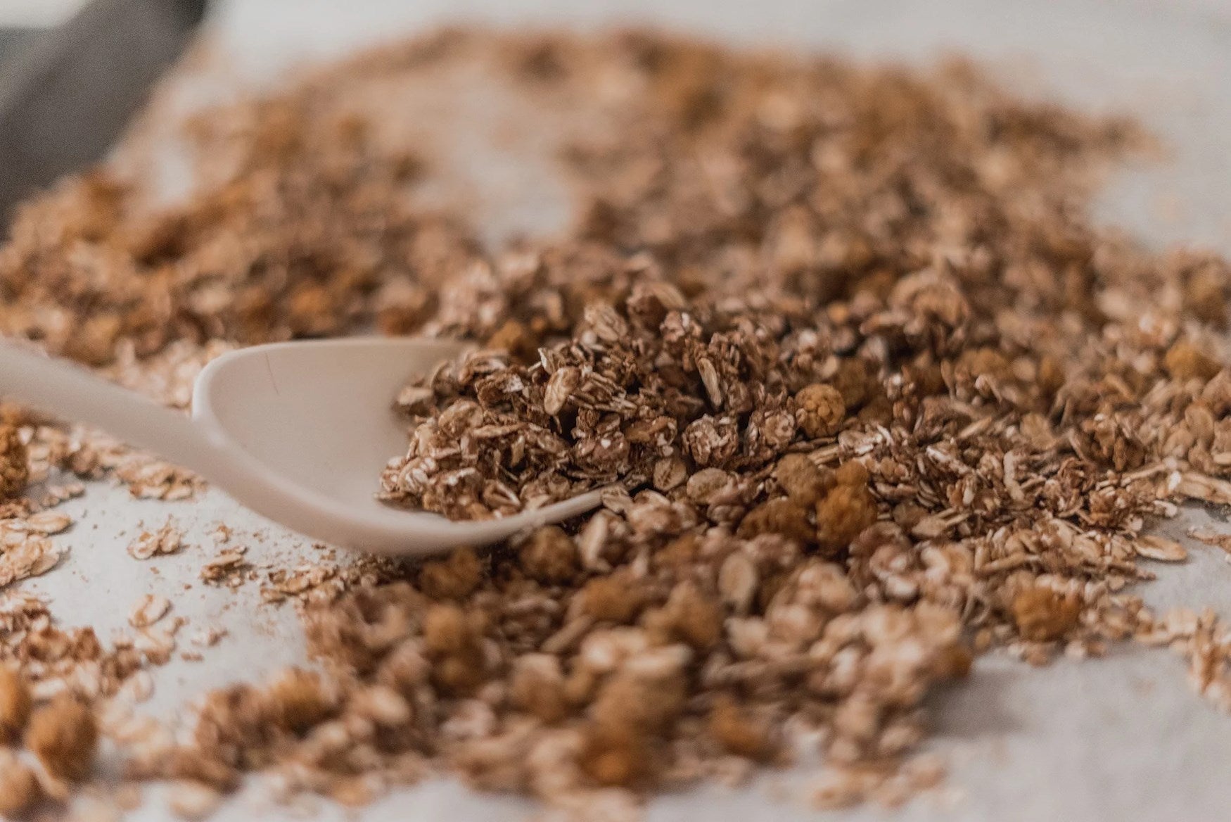 Recipe for protein-rich and sugar-free granola!