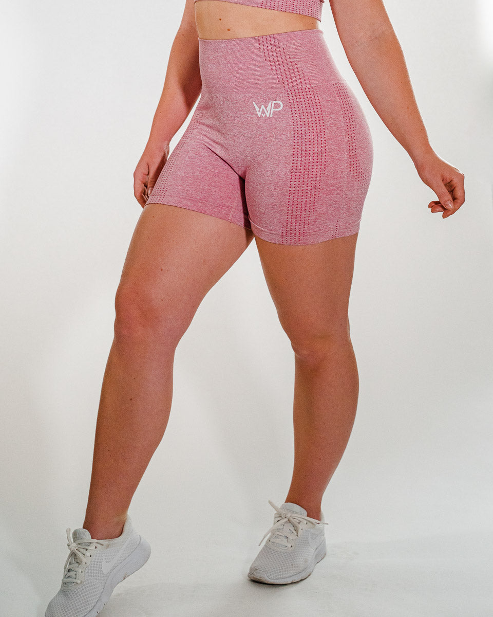 Power Seamless Shorts | Pink